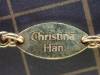 Ｃｈｒｉｓｔｉｎａ　Ｈａｎ　ネックレス　Ｋ１８．Ｄ０．１５Ｂ９．００Ｐ１．００ Ｋ１８ＹＧ