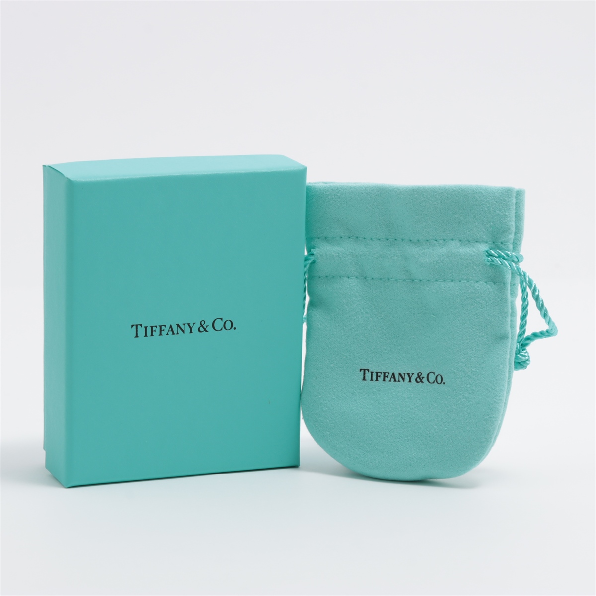 中古】Tiffany&Co. （ティファニー） ﾏｲｸﾛ Tｽﾏｲﾙ ﾀﾞｲﾔﾓﾝﾄﾞ ﾈｯｸﾚｽ 750PG ...