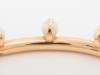 エルメス チャンドラ パール ダイヤ ブレスレット 750(PG) 15.1g ST